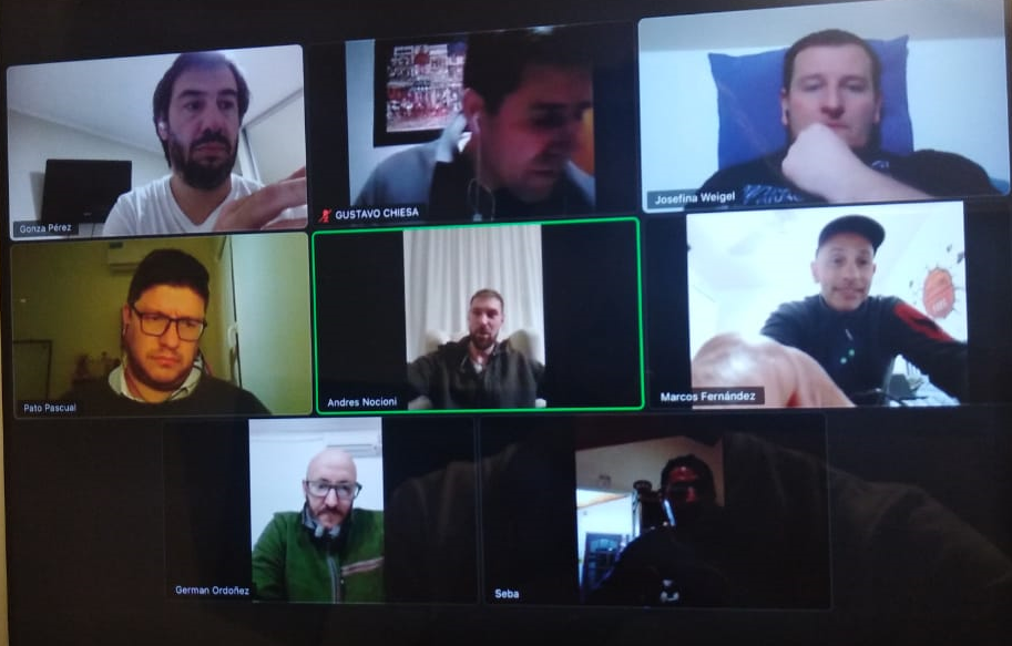 Chapu Nocioni compartió una charla virtual con Fepamba