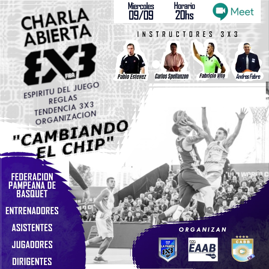 Charla abierta 3×3 “Cambiando el chip”