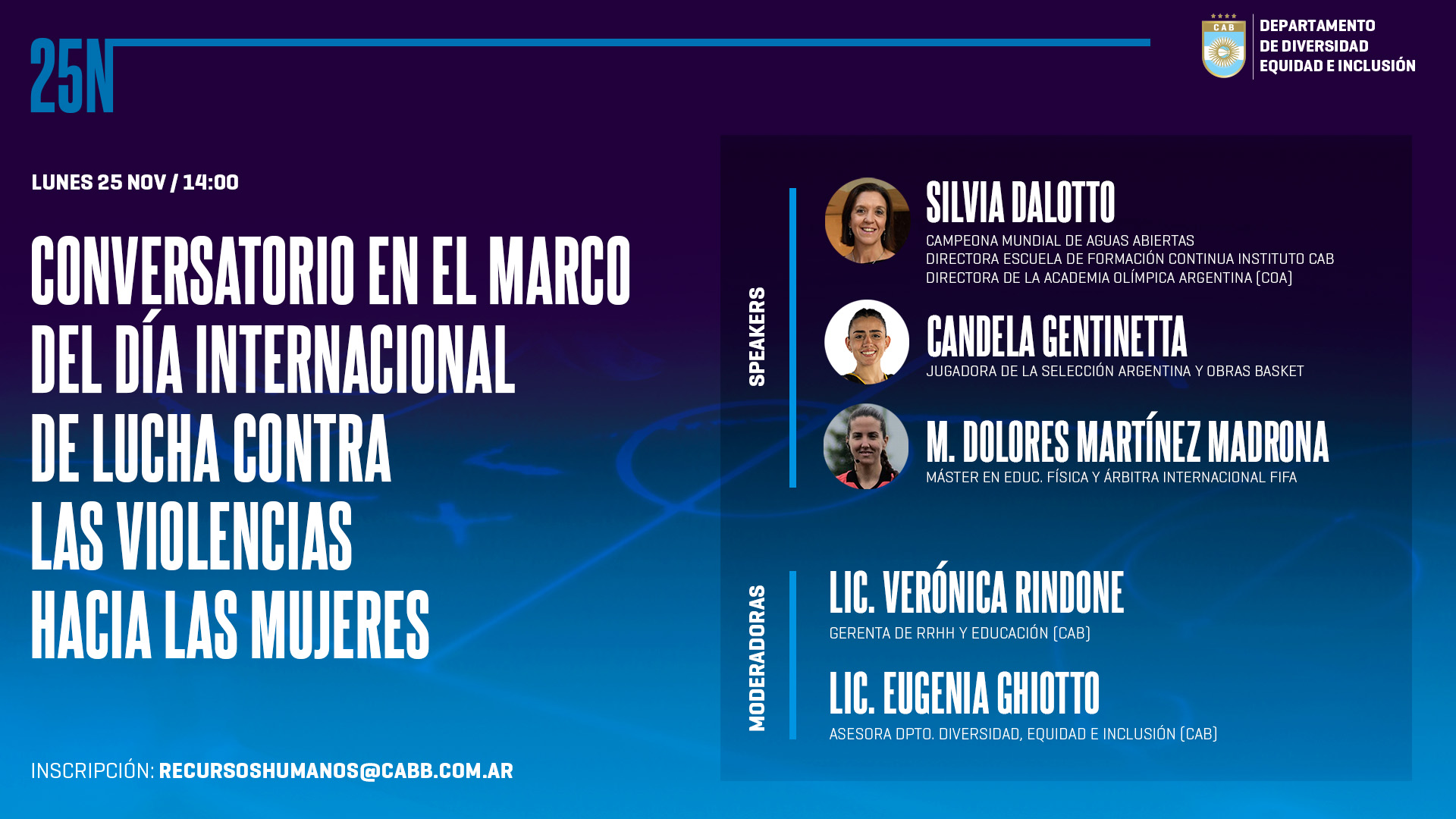 Conversatorio por lucha contra la violencia hacia las mujeres